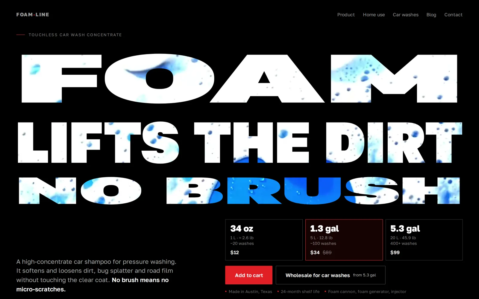 Foamline