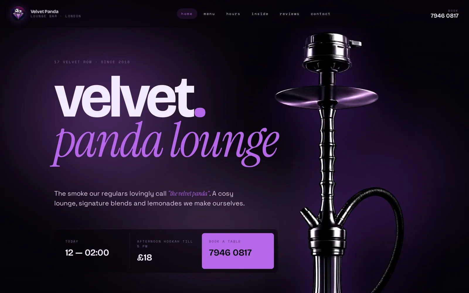 Velvet Panda Lounge